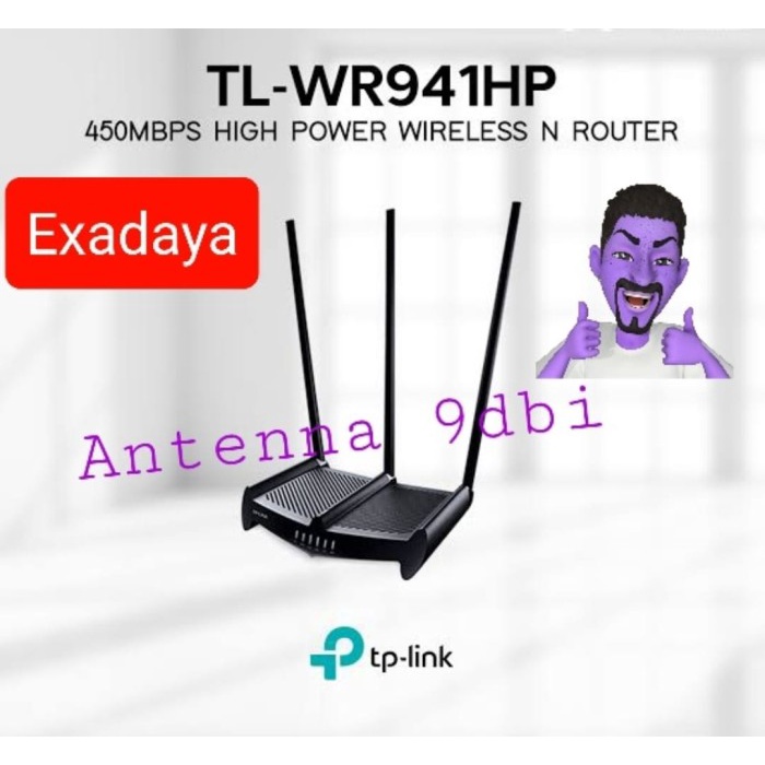 TP-Link TL-WR941HP 450Mbps High Power Wireless N Router Tplink