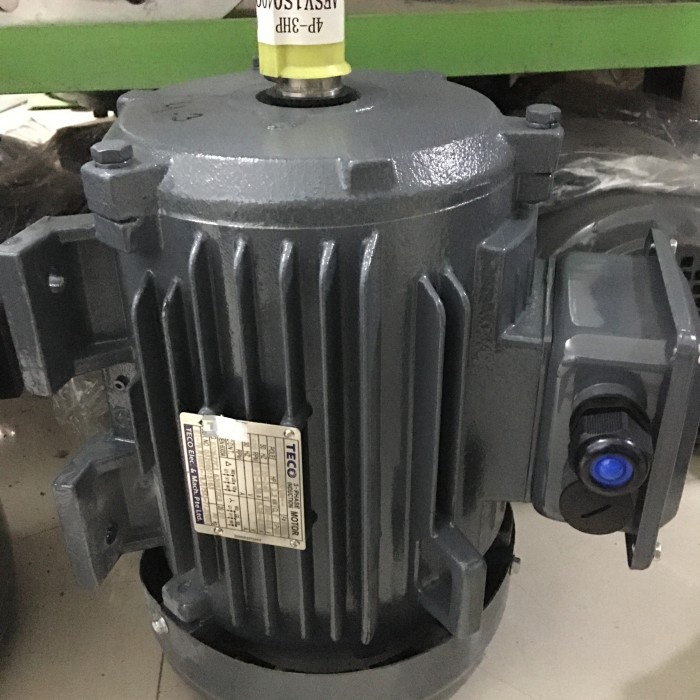 Terlaris Induction Motor Teco 3 Phase (Foot) 4Pole 3Hp
