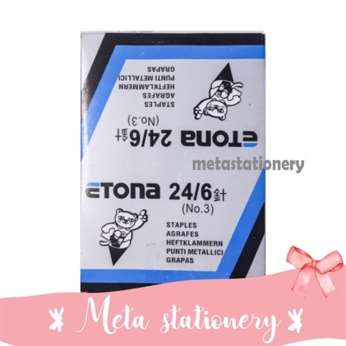 

Isi Staples Etona No.3 (1Pack)