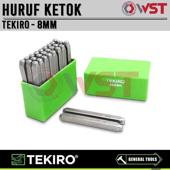 Tekiro Huruf Ketok 8Mm
