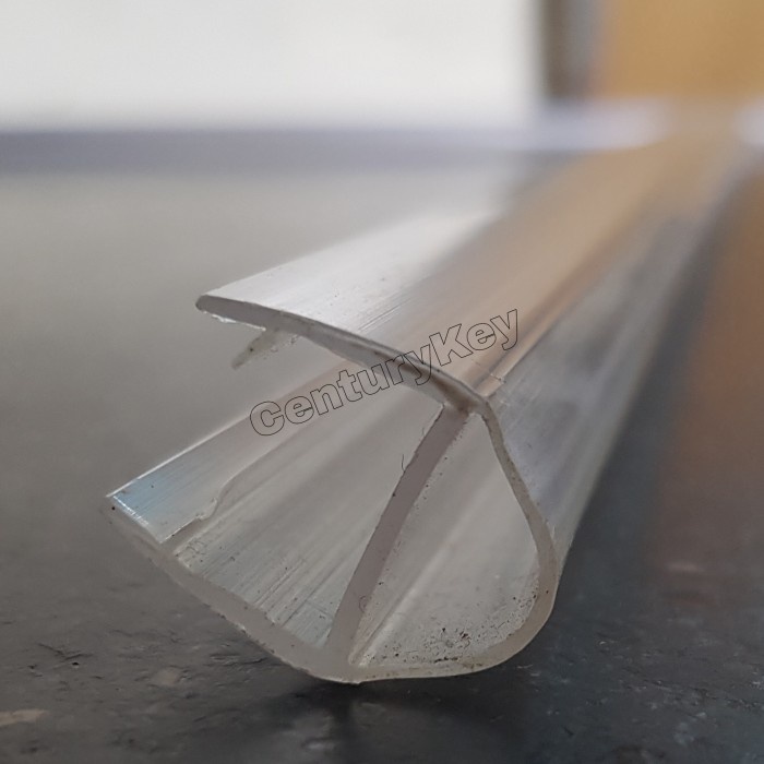 

Klip Seal Klip Pintu Kaca Oval Bulat D 12mm PVC 12 mm 3 Meter