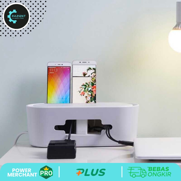 

Organizer Cable Management Box Serbaguna