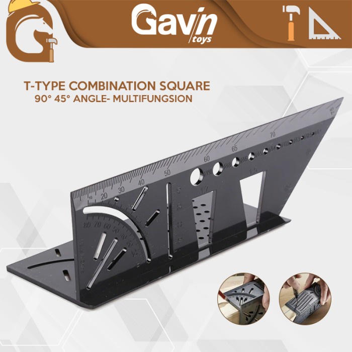 

Speed Square Ggaris Siku Derajat Woodworking Star Angle Ruler