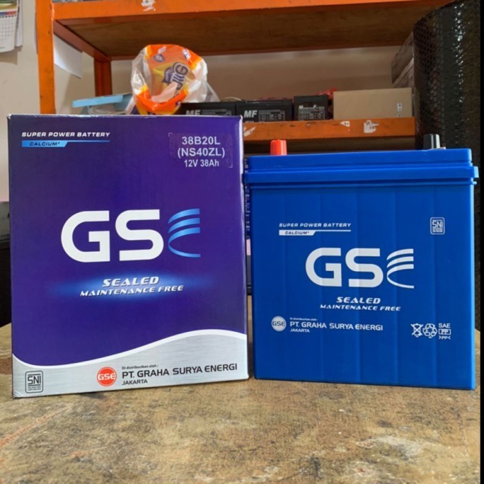 Aki Gs Mobil Mitsubishi Xpander, Mirage Lama,Ss, T-120Ss Mpi Gs Ns40Zl Kode 281
