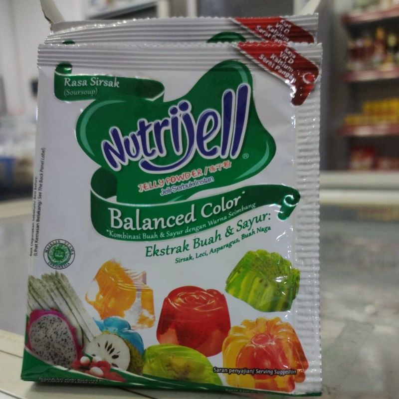 

Nutrijell Rasa Sirsak 15g