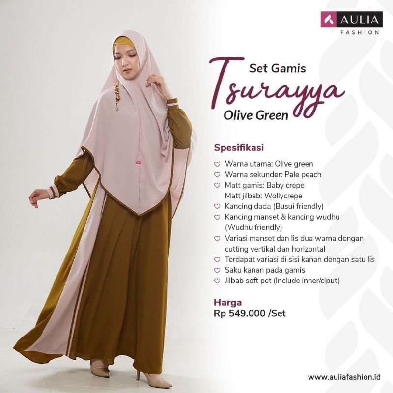 Set Gamis Aulia Tsurayya