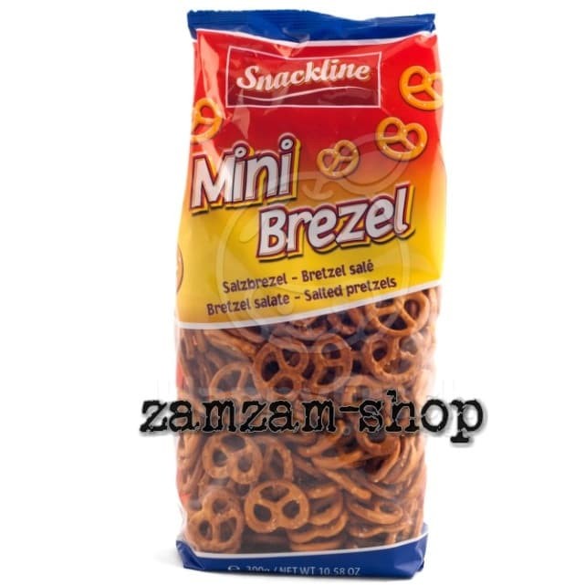 SNACKLINE MINI BREZEL 300GR BISKUIT PRETZEL