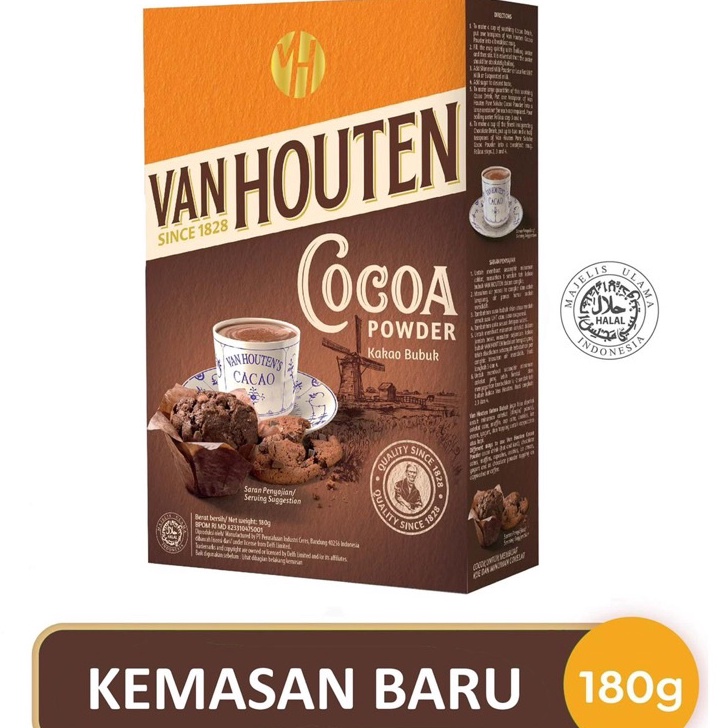 

♢ C 8464 Van Houten 180 Cocoa Powder 180gr 9.9 BRANDS FESTIVAL ☬