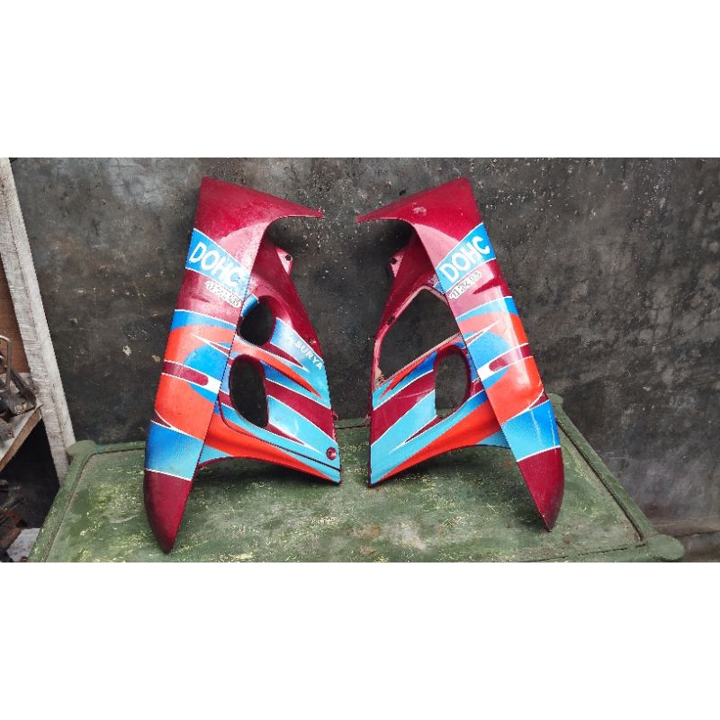 cover body tebeng sayap grand surya champ dohc subtitusi suzuki FX 125
