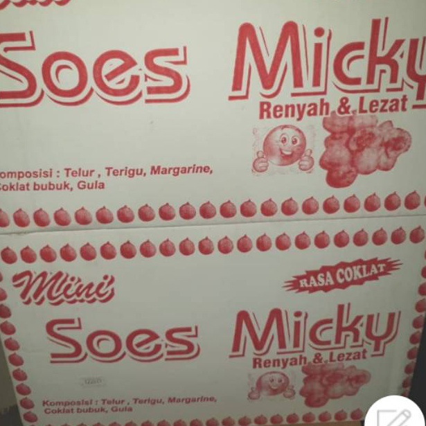 

[Miliki Sekarang] Sus / Soes Coklat Micky 2kg VCW