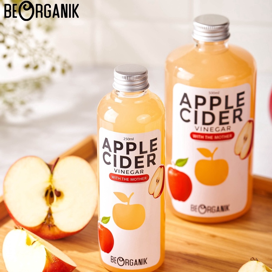 

♝ CD 4987 Beorganik Apple Cider Vinegar / Cuka Apel Organik With The Mother Terlaku... ﾐ