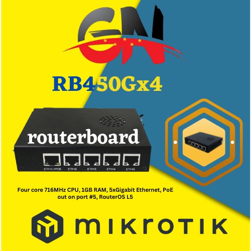 MikroTik RB450Gx4 RB450 Gx4