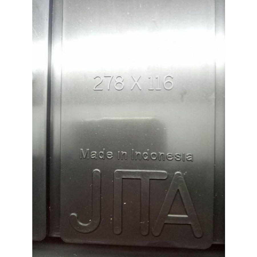 TATAKAN PLAT NOMOR SEPEDA MOTOR JITA 27,8 X 11,6 CM kualitas terbaik