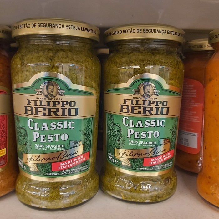 

Fillipo Berio Pesto Clasic / Filipo Berio Saus Pasta Tomat