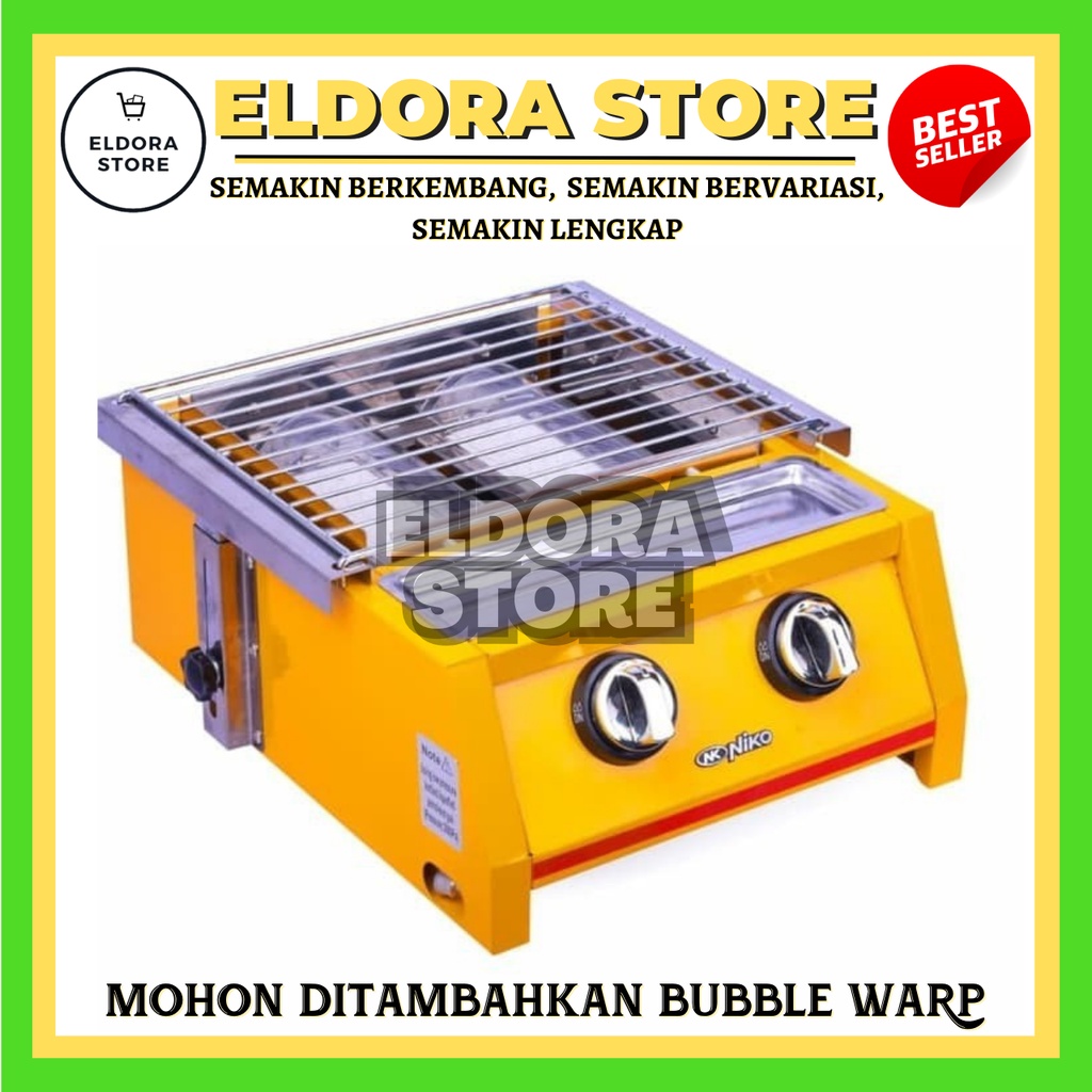 NIKO KOMPOR GAS PEMANGGANG NK GR2 NIKO | GRILL GAS STONE | KOMPOR GAS | KOMPOR GRILL