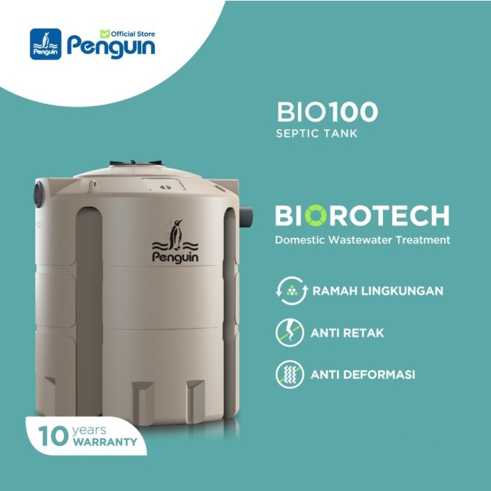Septic Tank PENGUIN BIO100 (1000 Liter) Tangki Septik Sepiteng