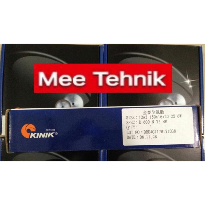 KINIK Diamond & CBN Wheels D 600 6"