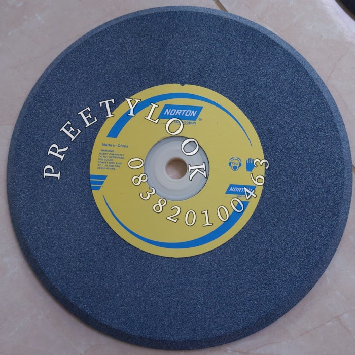 NORTON 8 Inch Batu Gerinda Asah Band Saw 205 x 13 x 31.75 mm A80