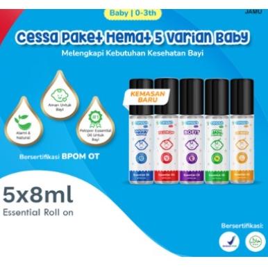 Terlaris Cessa Baby (0-2 Tahun) Fever Drop , Cough N Flu , Lenire , Bugs Away Dan Immune Booster / H