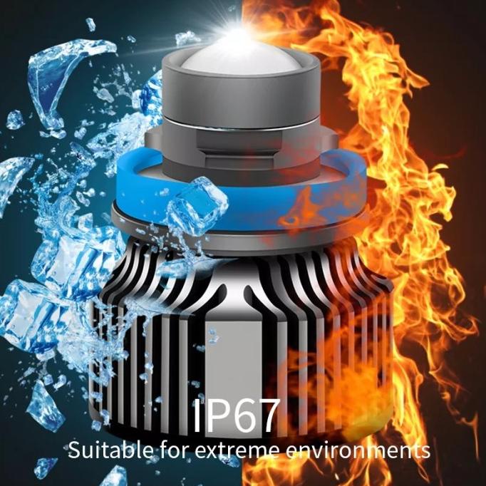 LAMPU LED H11 H8 FOGLAMP MOBIL LASER MINI PROJEKTOR PROJIE PUTIH KUNIN