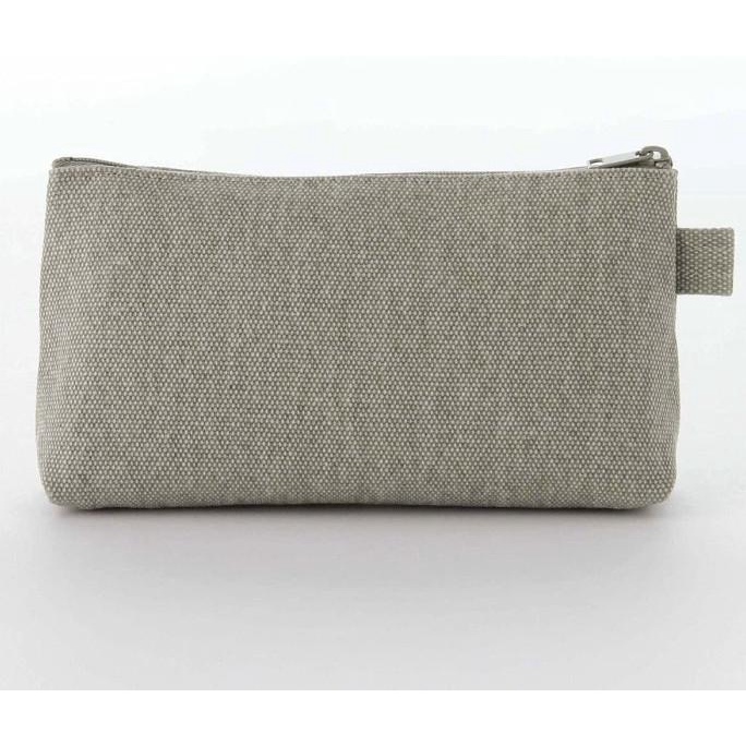 

Muji Canvas Pen / Pencil Case with Gusset - tempat pensil ---NEW---