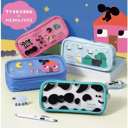 

KOKUYO x TYAKASHA WSG-PC3M19 Expandable Pencil Case LIMITED EDITION ---NEW---