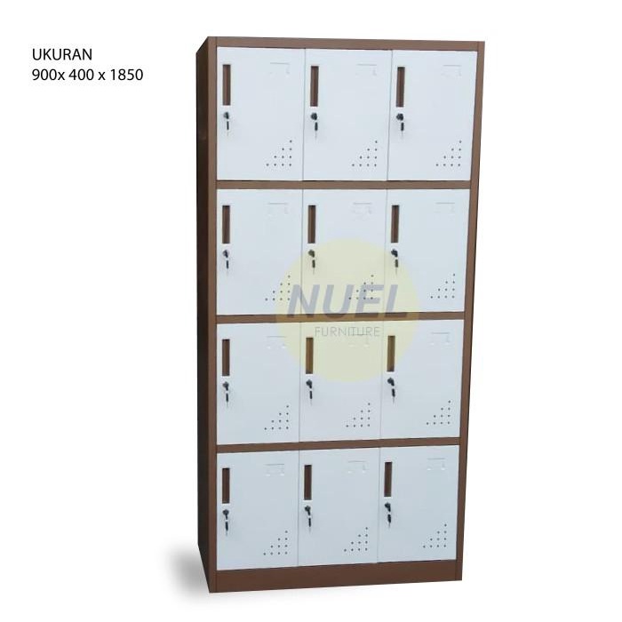 

Loker Besi / Locker Besi / Kabinet Besi / Loker Besi 12 Pintu