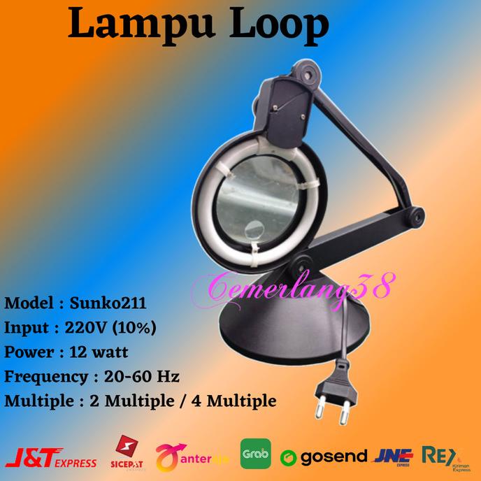 

Kaca Pembesar ( Magnifying Lamp ) Model Sunko 0211 ---NEW---