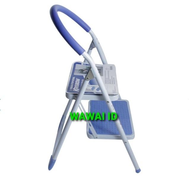 TANGGA LIPAT KRISBOW 2 STEP DENGAN PIJAKAN BESI 2STEP ANAK TANGGA ORI