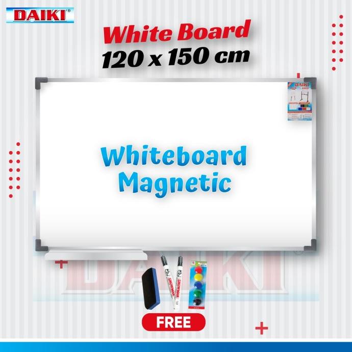 

Whiteboard DAIKI magnetic 120x150 Cm ---NEW---