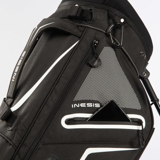 Inesis Tas Golf Stand Golf Bag 500 Black