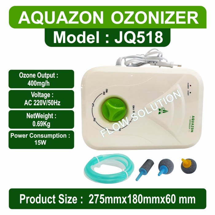 AQUAZON OZONIZER OZONE GENERATOR OZONE BUAH STERILIZER