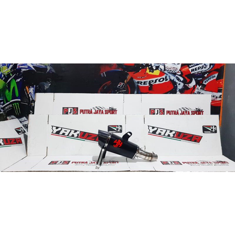 knalpot yakuza slip on for zx25r New 2023 pnp