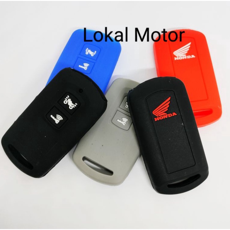Terbaru 3.3 Silicon cover sarung remote kunci keyless Honda vario 150 Scoopy 2018 2019 2020 2021 202