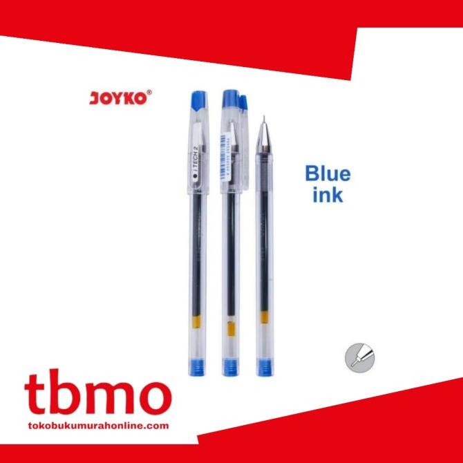 

TBMO ECER GELPEN JOYKO GP-266 0.28 ITECH2 BIRU / BOLPEN GEL / BULPOIN