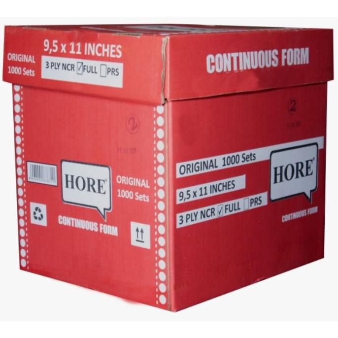 

TBMO CONTINUOUS FORM 3 PLY HORE 9,5` X 11 POP 1