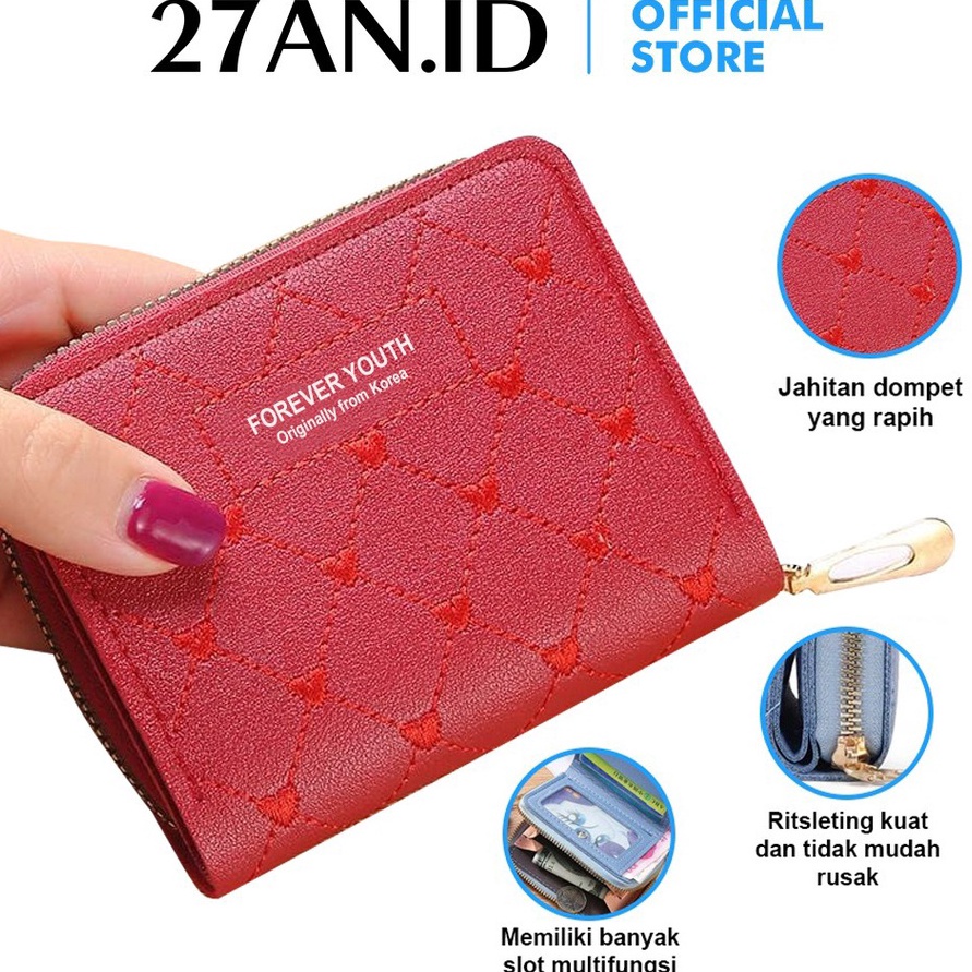 Dompet Koin Wanita Resleting 888 Fashion Wanita Korea Import Real Pict ✤fib⋆