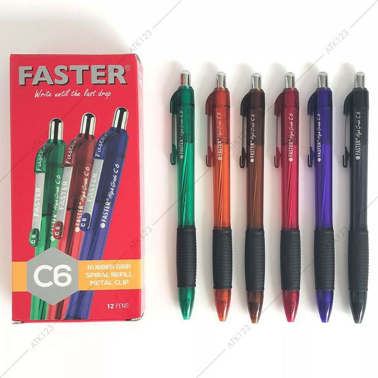 

Sale.. Pen Faster C 6 harga tertera selusin isi 12pcs 84