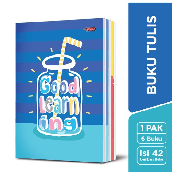 

Produk Terkini.. Big Boss Buku Tulis 42 Lembar TEBAL / 1 pack / 6 buku 51