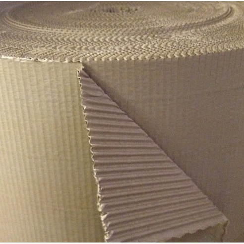 

Promo.. Kardus Lembaran Gulungan Corrugated Karton Single Face Roll 80 Cm Kardus Packing KQM