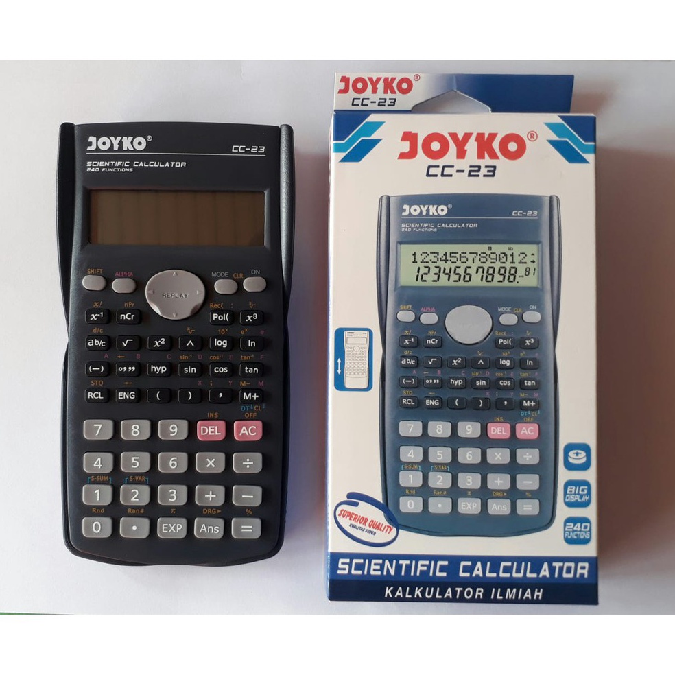 

Jajanan THR.. Kalkulator Joyko CC-23 / Scientific Calculator MWM