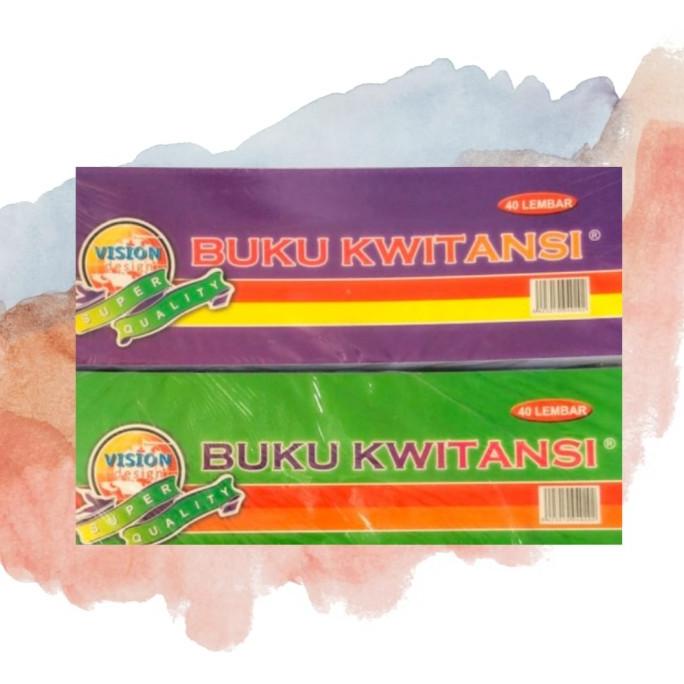 BUKU / KWINTANSI / BUKU KWINTANSI VISION TANGGUNG 40 LEMBAR