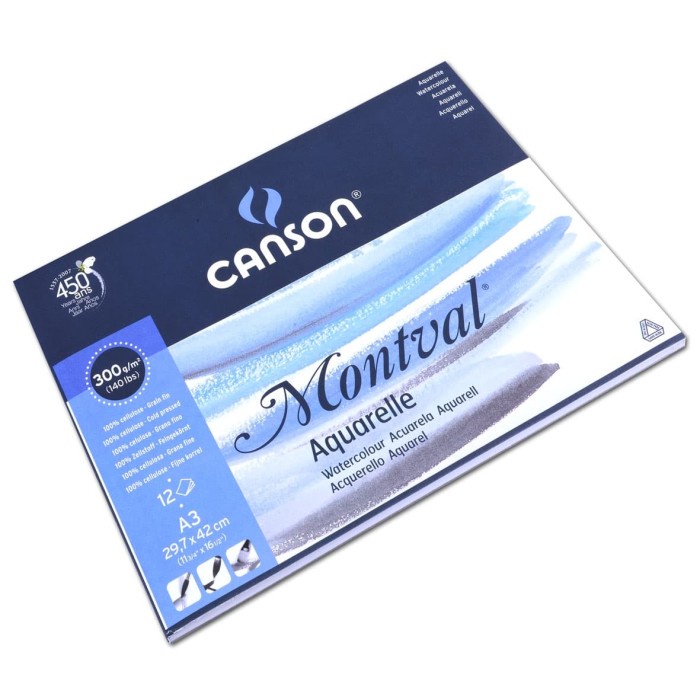 

Terlaris Canson Montval A3 29.7X42Cm 300Gsm
