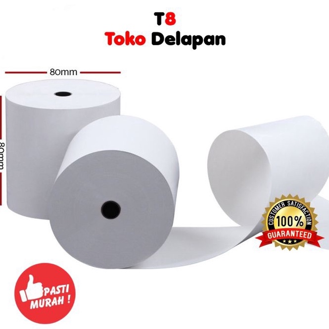 

✨11.11✨ Kertas Kasir Struk / Thermal Paper / EDC - 80X80mm