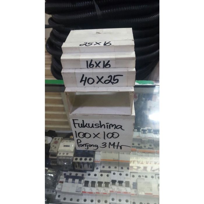Terlaris Kabel Ducting / Kabel Duct / Protector / Trunking 100X50 Mm Putih