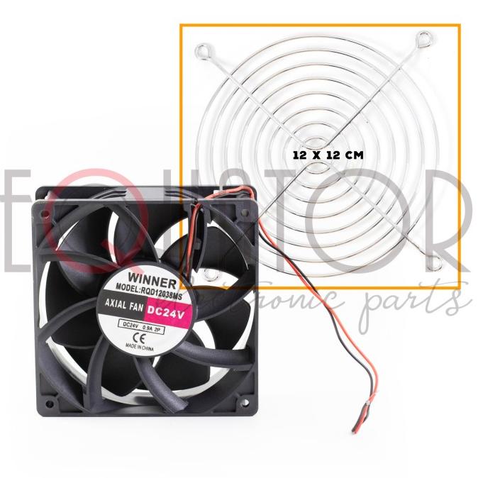 Kipas / Fan DC 24V 12x12 High Speed Winner