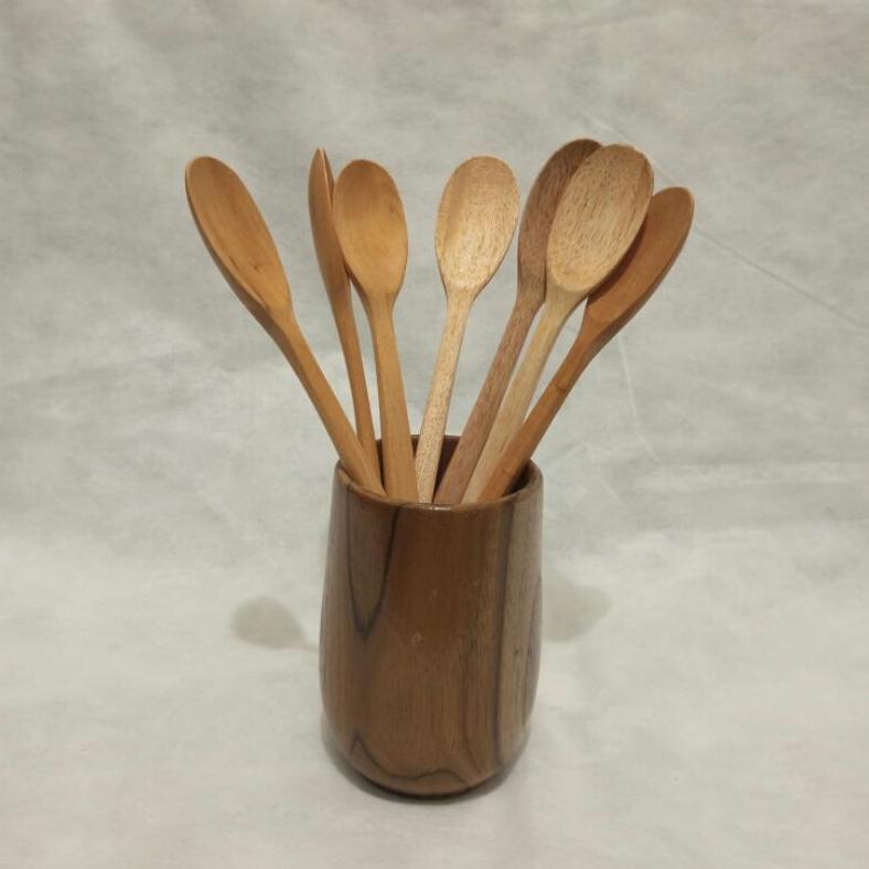 Sendok Korea Sendok Kayu Korea Sendok Mini Kayu Korea