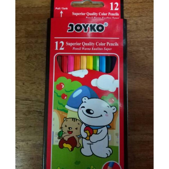 

⁑Murah➯ CHBGR Pensil Warna Joyko Panjang 12w H95 ☋Terbaru