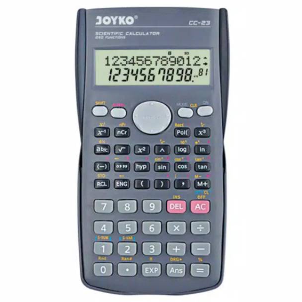 

Kekinian.. Kalkulator aka calculator Scientific CC-23 Joyko 100