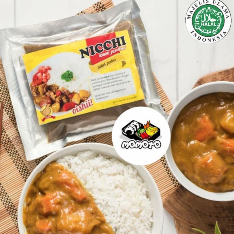 

codeKk9K4 NICCHI Golden Curry HALAL / Bumbu Kare ala Jepang Sapi Ayam bisa untuk MPASI anak bkn House S&B